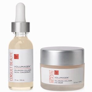 Consult Beaute Volumagen Collagen Set; Facial Concentrate Serum + Eye Cream
